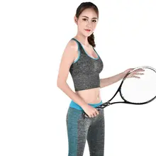 Спортивный бюстгальтер для фитнеса, женский жилет для пробежек, бюстгальтер без косточек, свободный эластичный пояс, ударопрочный спортивный топ, Беговая футболка для спортзала