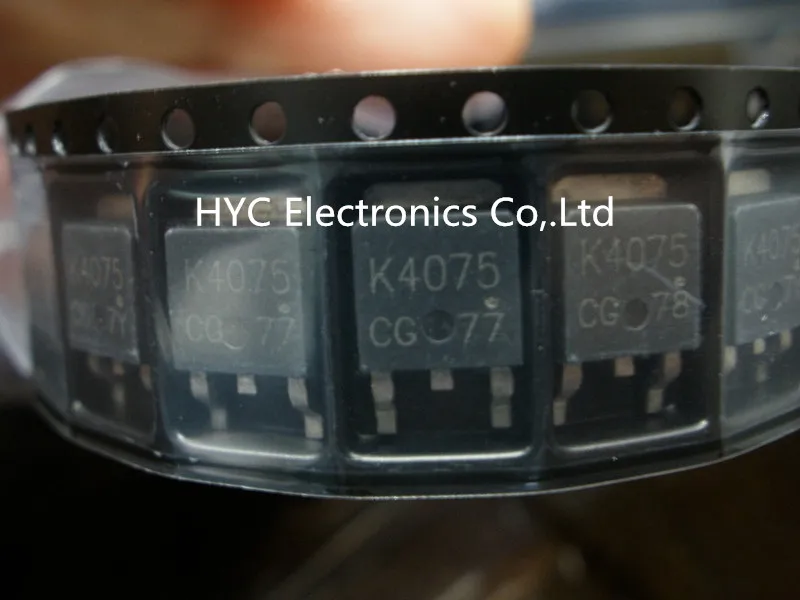 Free Shipping 100pcs 2SK4075 K4075 TO 252 MOSFET Best Qualitymosfet h