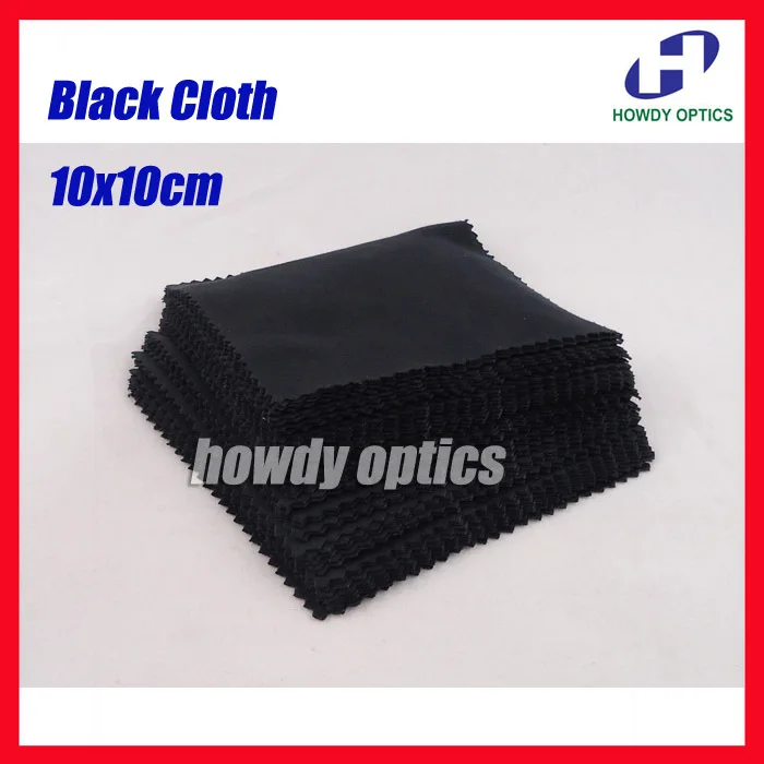 

175gsm Neddle 2 Black White Grey Color 10x10cm Sunglass Lens Phone MP4 MP5 Small Size Microfiber cleaning cloth free shipping