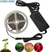 Светодиодный ленточный светильник, набор лент постоянного тока 12 В, светильник для выращивания растений, полный спектр, лампы для выращивания растений, Фито, для теплицы, гидропоники, для выращивания растений