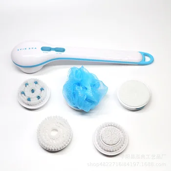 

Long Handle Electric Bath Brush Massage Bathing Machine Exfoliating Remover Comfortable Body Cleaner Tool Foot File New Device