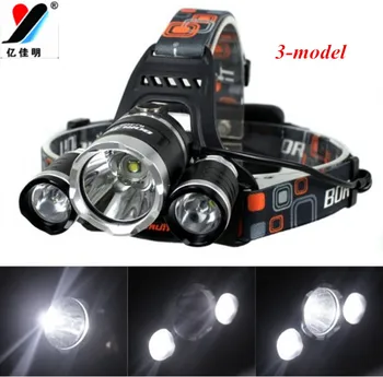 

Hot Sale New Design 15pcs/lot 30W T6 LED Headlight Headlamp Head Light rechargeable led Headlight Ultra Bright Free Shipping