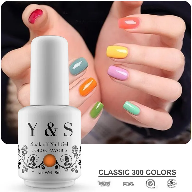 Y &amp S UV Soak Off Гели для ногтей Польский DIY Дизайн Salon гель Лаки long lasting лак | Красота и