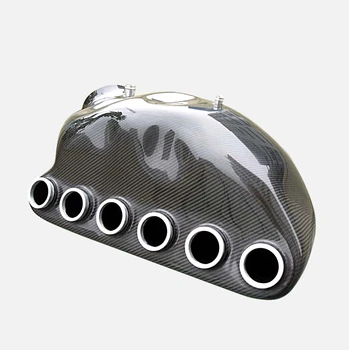 

Car Accessories For BMW 00-06 E46 M3 3 Series 2 Door Coupe Convertible Carbon Fiber Air Intake Box Glossy Fibre Tuning Pipe Trim