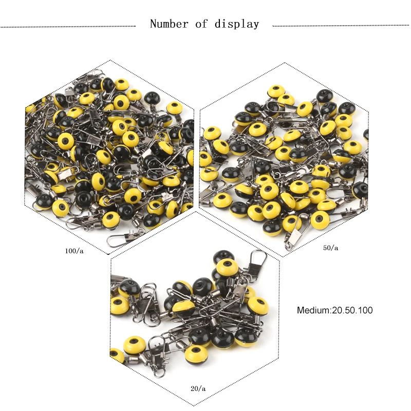DONQL 20 шт./100 шт. космические бобы стопор для поплавка лески пьедестал разъем Блокировка оснастки рыболовные снасти принадлежности аксессуары