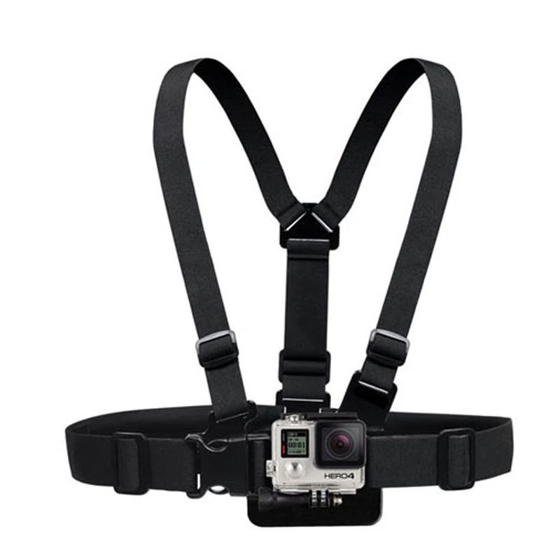 Аксессуары для Go Pro эластичный нагрудный ремень Gopro Hero 4 3 + 2 SJ 4000 5000 6000 7000 xiaomi yi