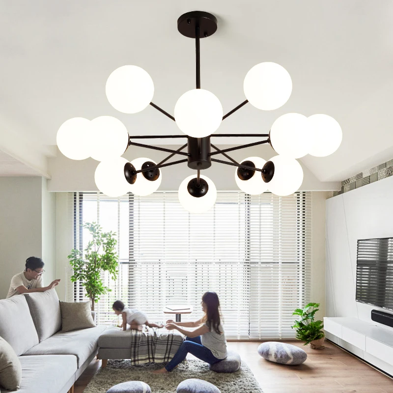  Vintage LED Ceiling Light Fixture For Living Room Modern Bedroom Ceiling Lamps Nordic Chandelier Ce - 32963608148