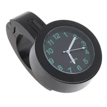 Universal Waterproof Bike Watch Grow In Dark Clock Motorcycle Alluminum Alloy Dial Mini for Mounting Bicycle Handlebar bicycle mounted waterproof shockproof mini aluminium alloy luminous clock watch gold silver