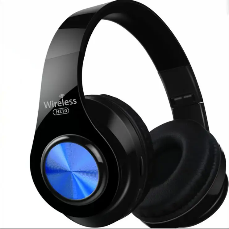 Беспроводные Накладные наушники HZ10 Bluetooth складные регулируемые с микрофоном для