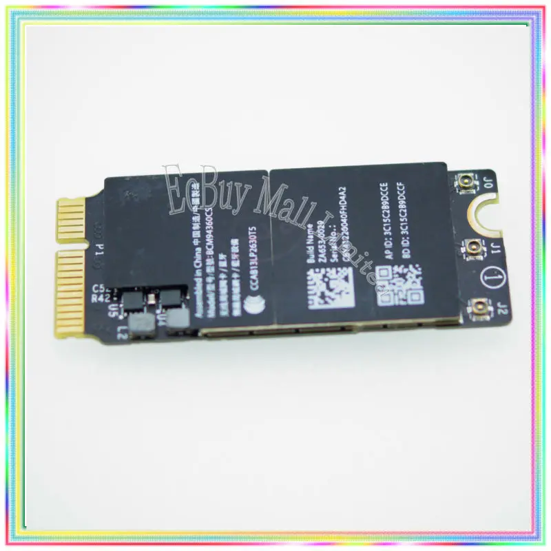 BCM94360CSAX для Macbook retina A1398 A1502 A1425 Wifi карта WLAN Bluetooth 4,0 Broadcom 802.11ac