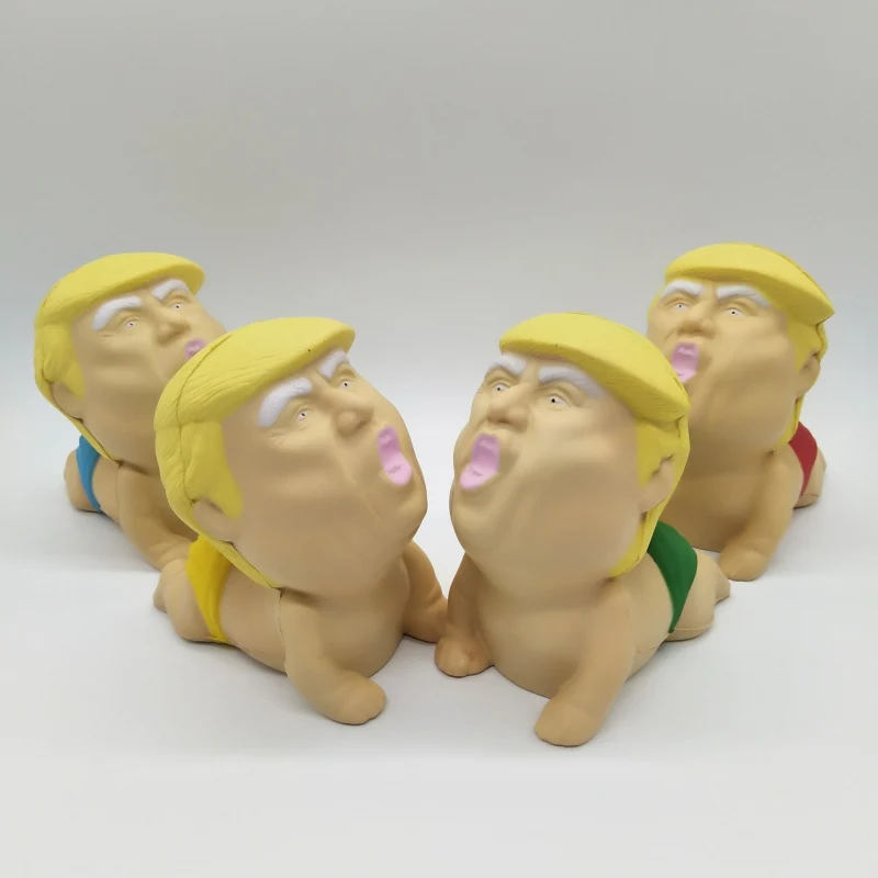 Детская кукла Декор выдавливание Забавный шутка реквизит Новинка Дональд Трамп сжимающая игрушка Jumbo Игрушка антистресс мяч классный подарок