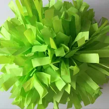 1 шт 180 г группа поддержки pom Poms " Профессиональный эстафету ручка Пластик смешанные костюм для соревнования помпонами цвет на заказ никогда не выцветает