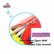 3D мягкая и гибкая в форме молнии силиконовая форма для помадки форма для торта, капкейков шоколад для декорирования формы Сахар Ремесло Инструменты для выпечки