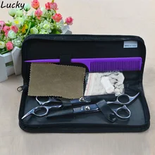 8 in 1 Professional Salon Stainless Hairdressing Scissors Set Kit Barber Hair Cutting & Thinning Shears Beauty Tool