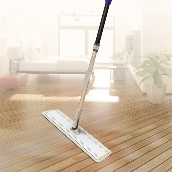 60cm Width Aluminum Flat Mop Large Dust mop household Revolving Wood