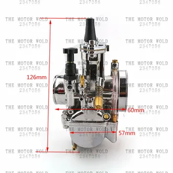 

2T engine 34mm PWK Carburetor carburator Carb with power jet racing motor Scooters modify parts