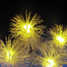 YIYANG Новое поступление Рождество 9 цветов 10 м светодио дный 80 LED s снежок Copos де luces светодио дный LED Cuerda украшения Свадебная вечеринка праздник 110 V 220 V