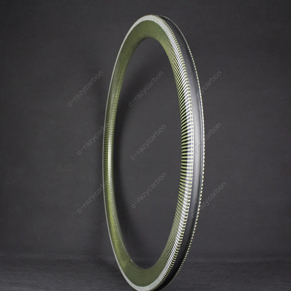 

Discount Custom Rims Carbon Kevlar 700C Carbon 60mm Profile Road Rims Free Coating in 25 Outer Width Clincher/Tubular 2018