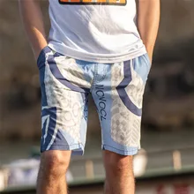 Мужские брюки новые летние повседневные Модные мужские повседневные Широкие пляжные повседневные брюки 5#7