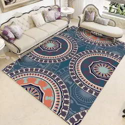 Геометрический узор 3D Печатный прямоугольный ковер журнальный столик диван противоскользящие ковры для гостиной спальни ковер большого