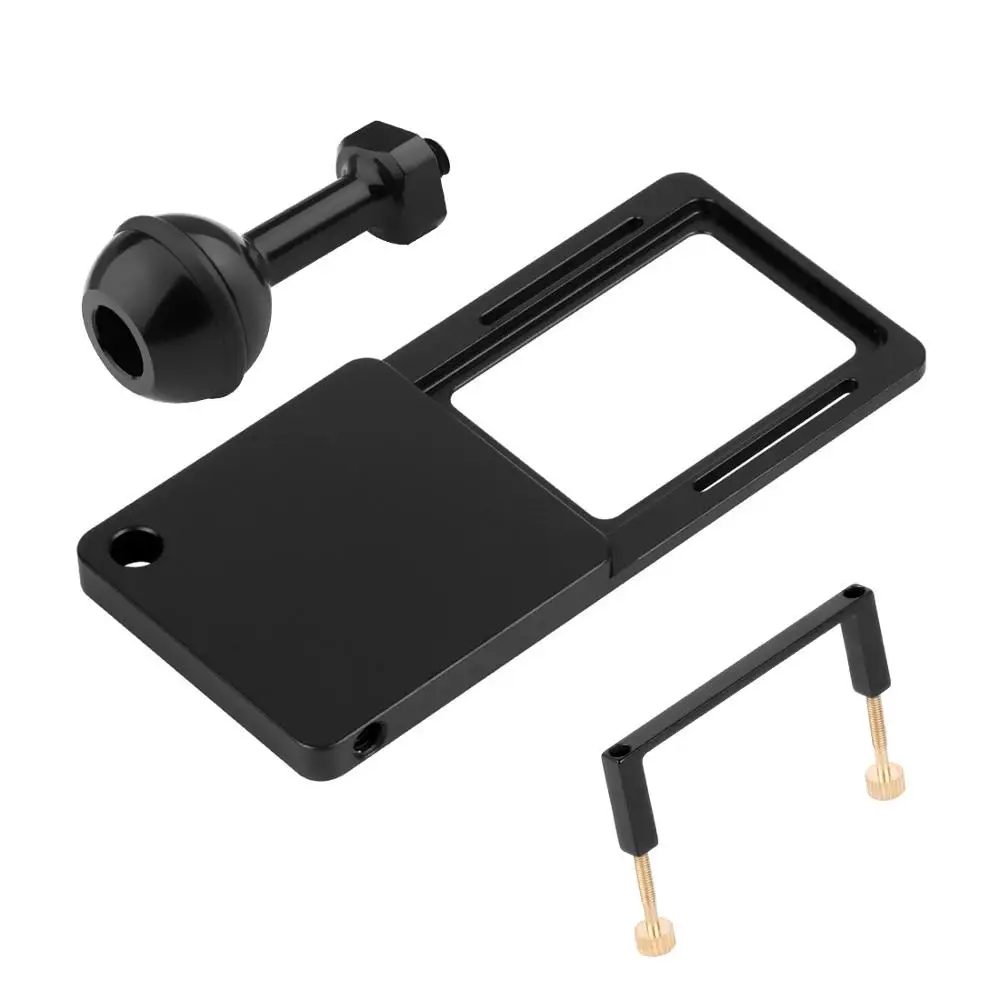 

Camera Bracket Switch Plate Adapter + C-shaped Fitting 1/4 Screw Ball for Gopro7/6/5/4/3+ Xiaoyi Action Camera Tripod Stabilizer