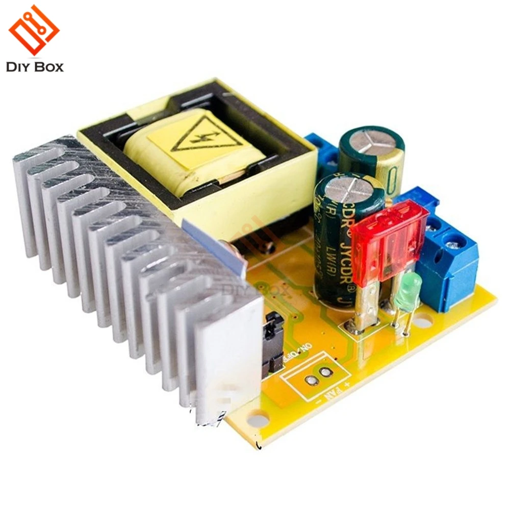 

DC-DC 8-32V to 45V-390V Step Up Booster Voltage Converter Power Transformer ZVS High Voltage Capacitor Charge Board