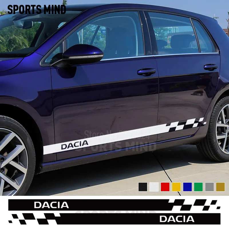

1 Pair Car Styling Automobiles Car Stickers Decal For Dacia Duster Logan Sandero Stepway Lodgy Dokker Exterior Accessories