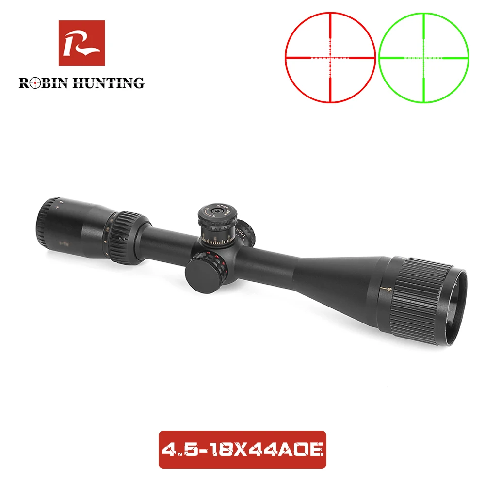 

4.5-18X44 AOE High Quality Scope Outdoor Airsoft Gun Rifle Hunting Riflescope Illumination Adjustable Optic Rifle