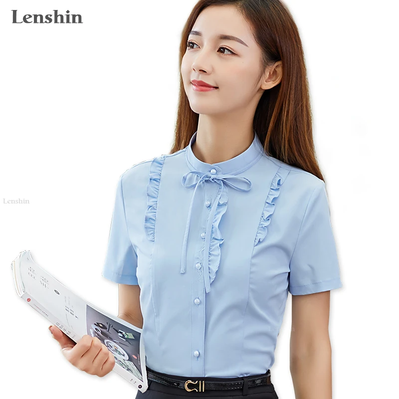 short sleeve formal tops