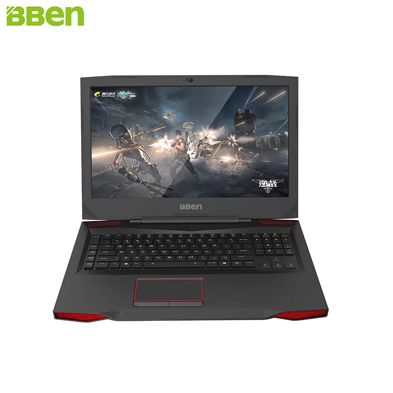 BBEN Laptop Gaming Computer Intel i7 Kabylake GDDR5 NVIDIA GTX1060 Windows 10 8G/16G/32G RAM RGB Mechanical Keyboard HD Camera