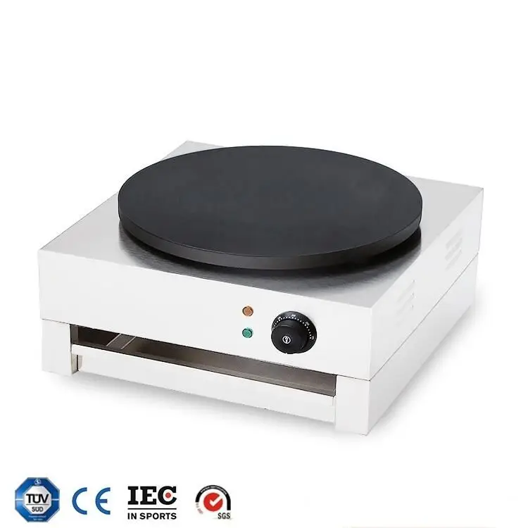 

400mm Commercial Pancake Maker Electric Coating Crepe Maker Desktop Non-stick Pancake Making Machine