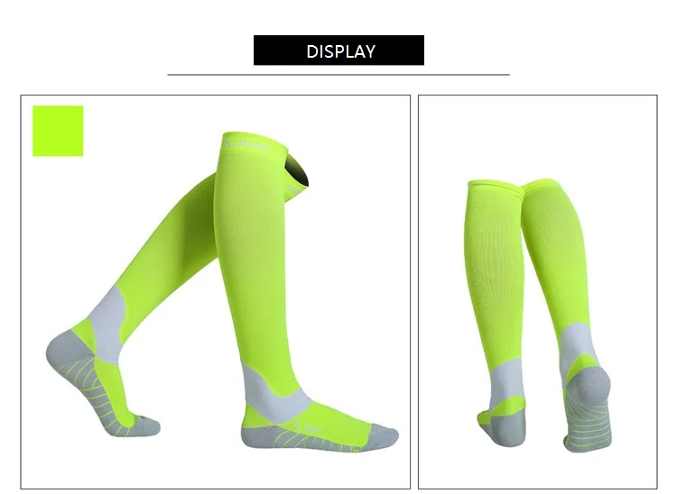 RB7707 R-Bao мужские/женские профессиональные компрессионные беговые носки высококачественные спортивные носки для марафона быстросохнущие велосипедные носки