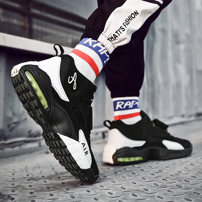 

2019 New Style Men Basketball Shoes Male Ankle Boots Outdoor Light Cushioning Basketball Sneakers Trainers Shoes Basket Hombre