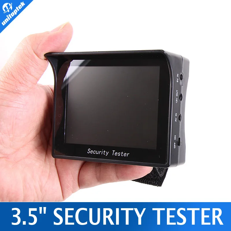 

3.5" LCD CCTV Test Monitor Video CCTV Tester Camera Test Analog Camera Security Monitor 12V/1A Output