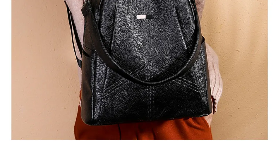 Модный женский рюкзак высокого качества из искусственной кожи, женский рюкзак, мягкая школьная сумка для девочки-подростка, вместительные повседневные Рюкзаки