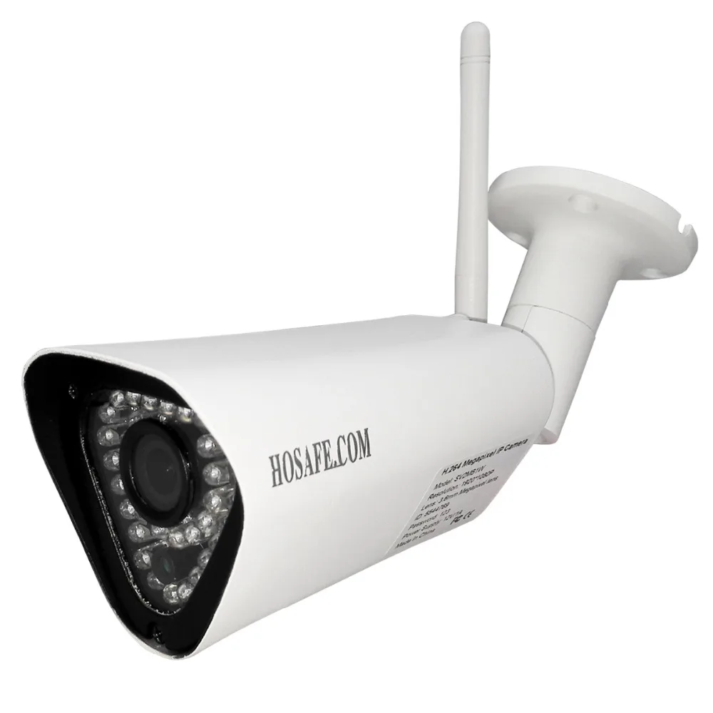 

HOSAFE 1080P Wireless Outdoor IP Camera Built-in 32GB Micro SD Card Real Time Monitor waterproof security home camera