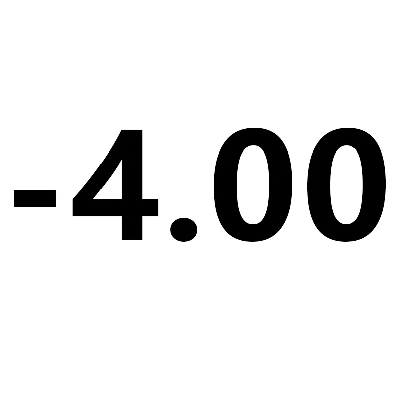 Очки для близорукости от-1,0 до-6,0 Мужские Женские близорукие очки расстояние 1x черный 1x Красная оправа близорукие очки по рецепту - Цвет оправы: -400