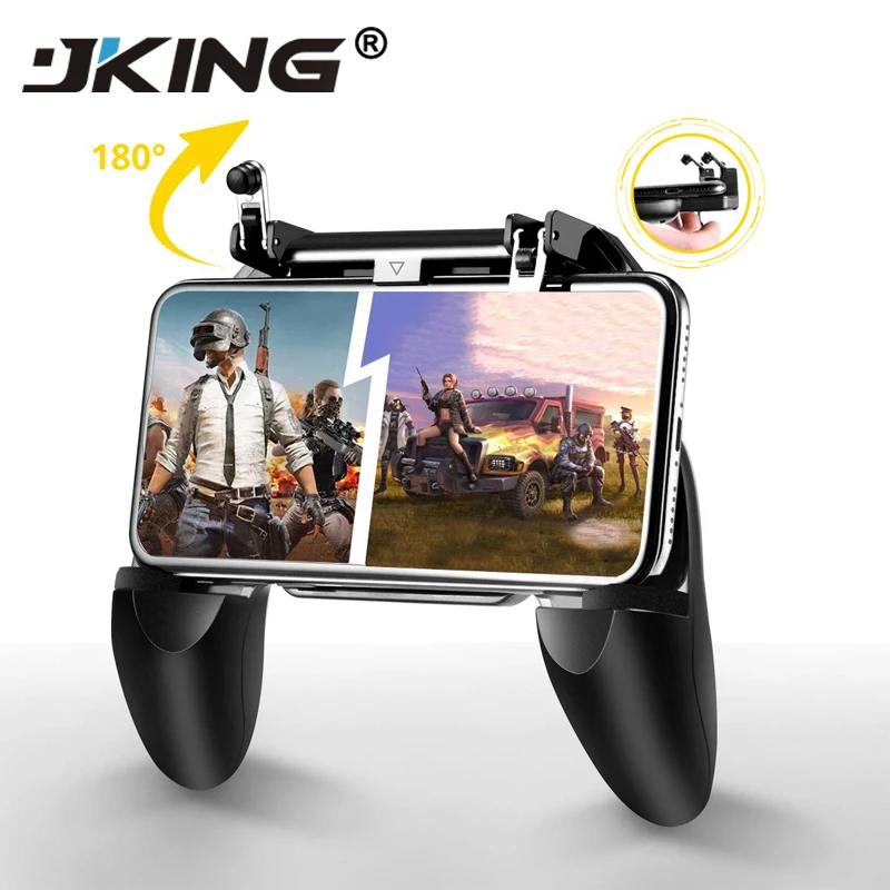 

All-in-One Mobile Game Controller Fortnited Free Fire PUGB PUBG Mobile Joystick Gamepad Metal L1 R1 Button for iPhone Gaming Pad