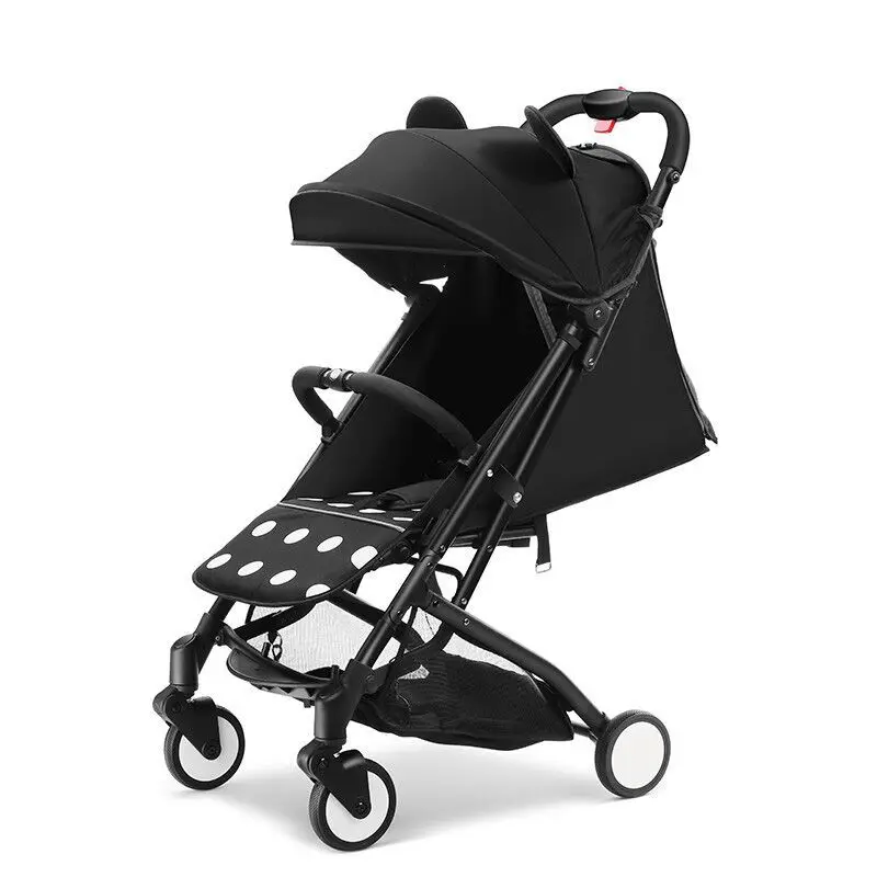 

Lightweight one-hand folding stroller stroller widening cart Baby stroller