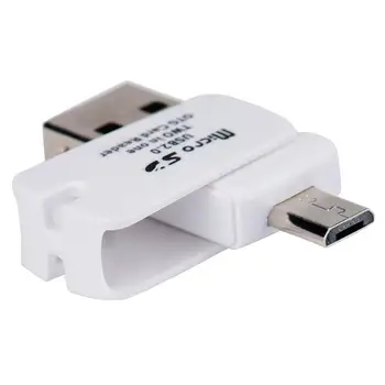 

High Speed Mini OTG USB 2.0 Micro SD TF T-Flash Memory Card Reader Adapter AU24 Dropship