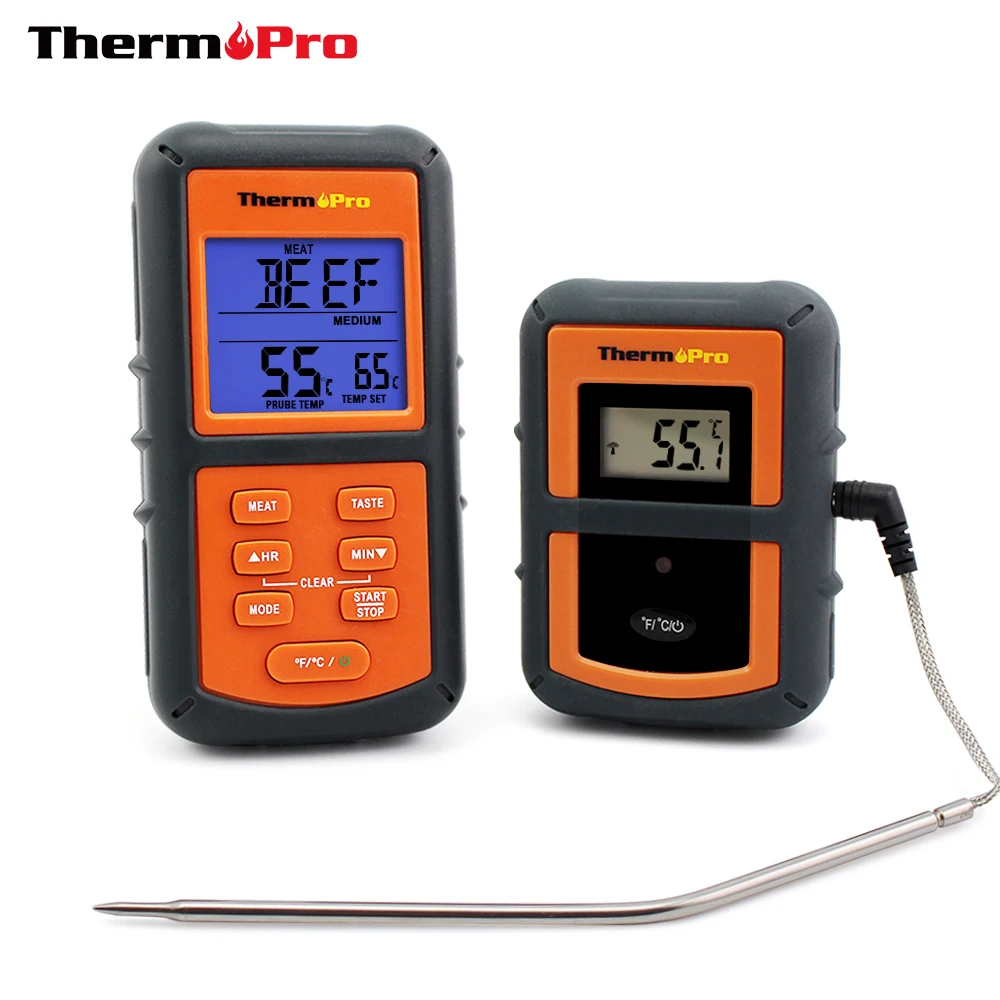 Buy ThermoPro TP 07 300 Feet Range Wireless Food
