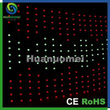 RGB Привод IC цифровой 3D pixel Светодиодный Шар гирлянда для ночных