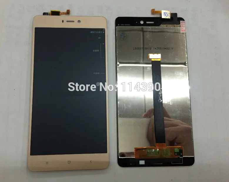 

new original LCD screen display+Touch digitizer For Xiaomi 4S MI4S MI 4S GOLD F+TOOLS