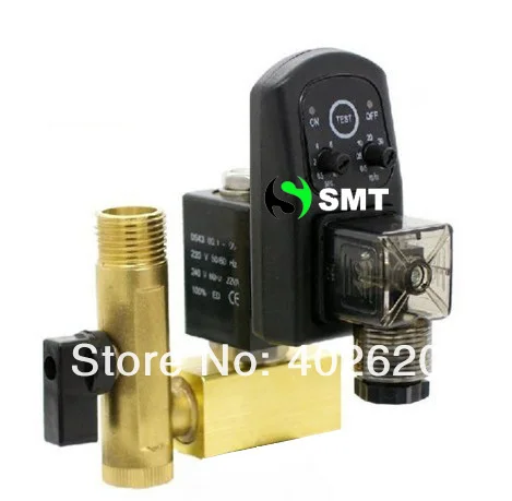 Бесплатная доставка 1/2 'ɾlectric Слейте таймер Клапан 24-230 В крылом