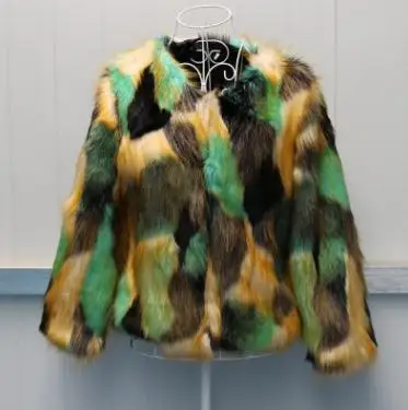 

Mixed Color Womens Short Section Casual Winter And Autumn Jackets Plus Size Leisure Sexy Fake Fur Coats Faux Fur Clothes J2519