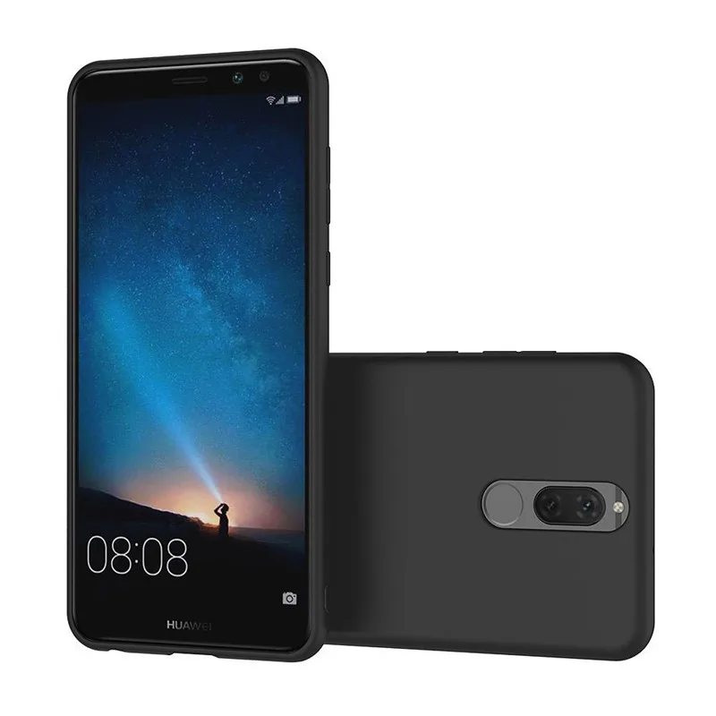 For Huawei Mate 10 Lite Case Huawei Mate 10 Lite Case Soft Silicone Back Cover Phone Case For Huawei Mate10 Lite 10Lite Black (1)