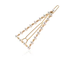 1 шт. заколки для волос для женщин высокие-яркая жемчужина длинные треугольные заколки для волос G0507