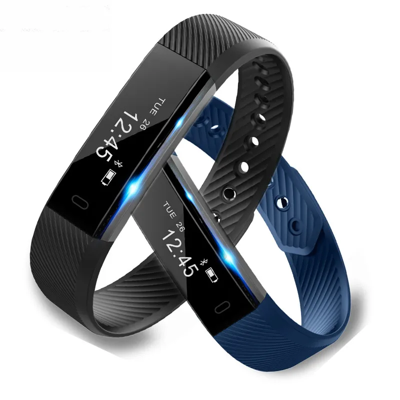 

Hot Smart Tracker Wrist Exercises Step Activity Monitor Meter Band Wristwatch Alarm Vibration for IPhone Android Phone