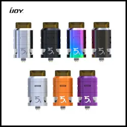 Оригинал IJOY RDTA 5S 2,6 мл 24 мм Диаметр бак пульверизатора Топ заполнения Ultem широким отверстием потека RDTA электронных сигарет