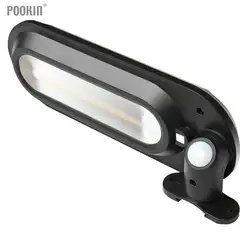 18LED новейшая 180 ° регулируемая солнечная мощность уличный свет PIR лампы для датчика движения садовая лампа открытый водонепроницаемый